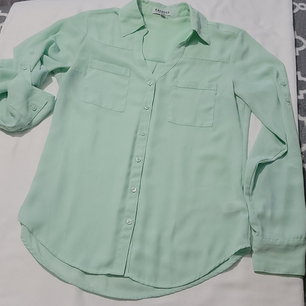 Express button-up shirt